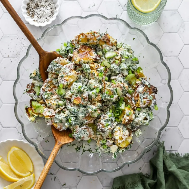 Viral Crispy Smashed Potato Salad: The Ultimate Summer Side Dish