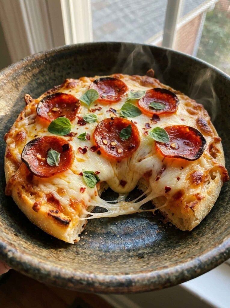 Let Kids Build Their Own Personal Pizzas on English Muffins