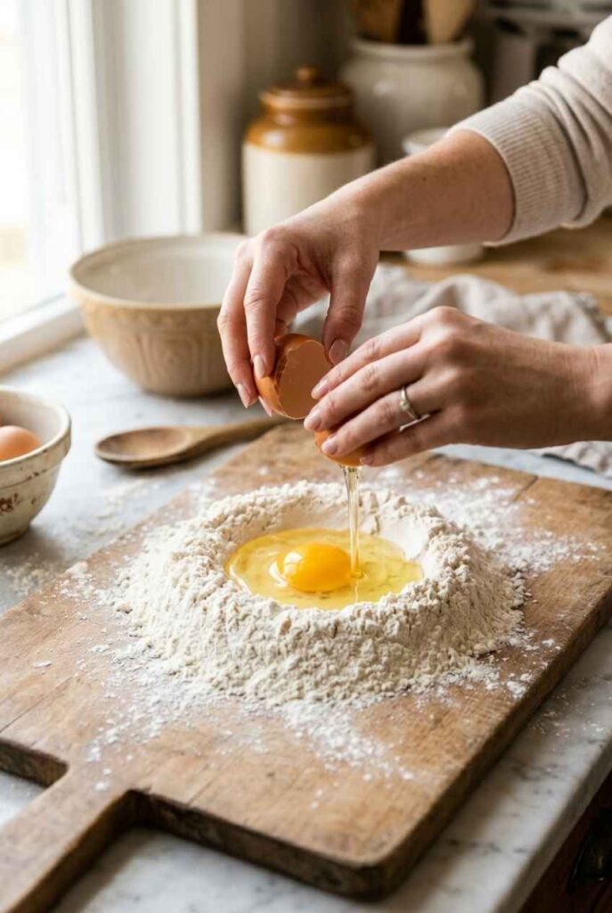  2: Crack the Eggs Into the Well