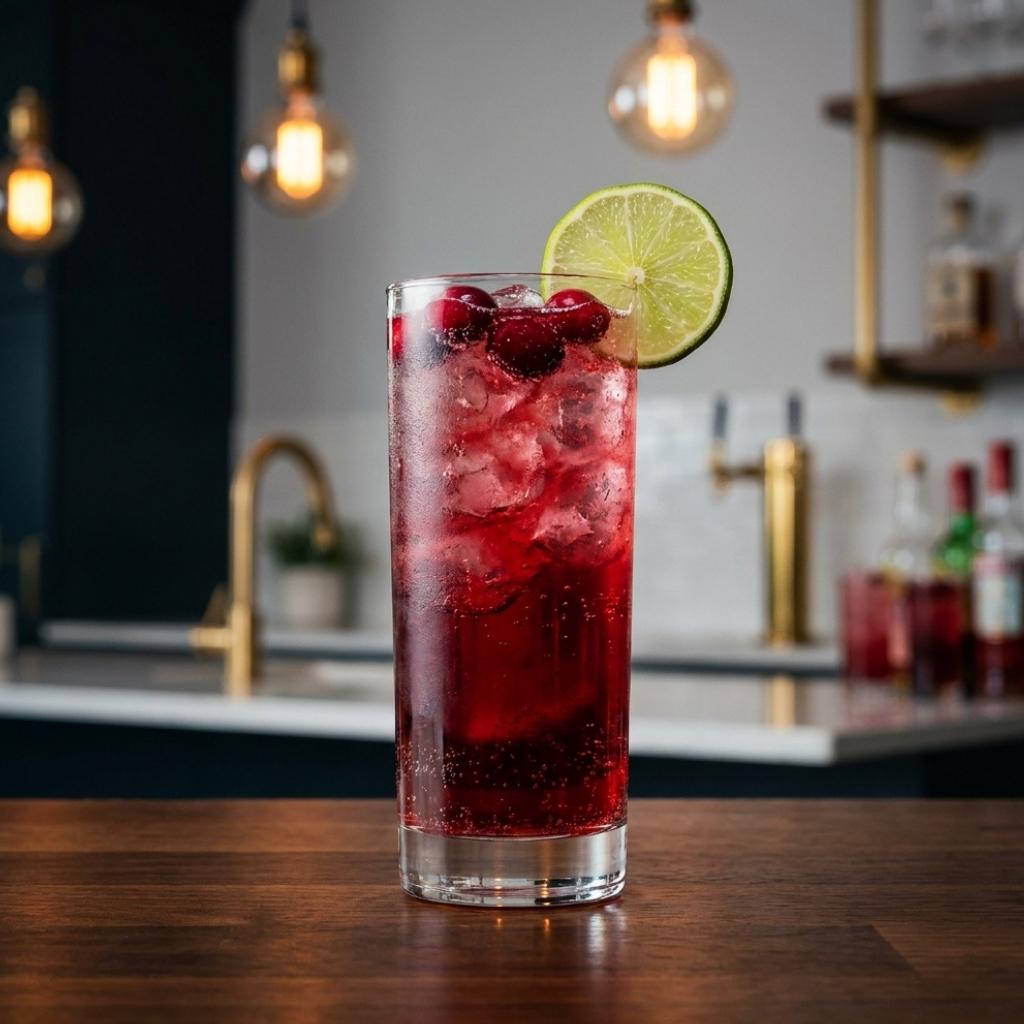 Cranberry Vodka Fizz