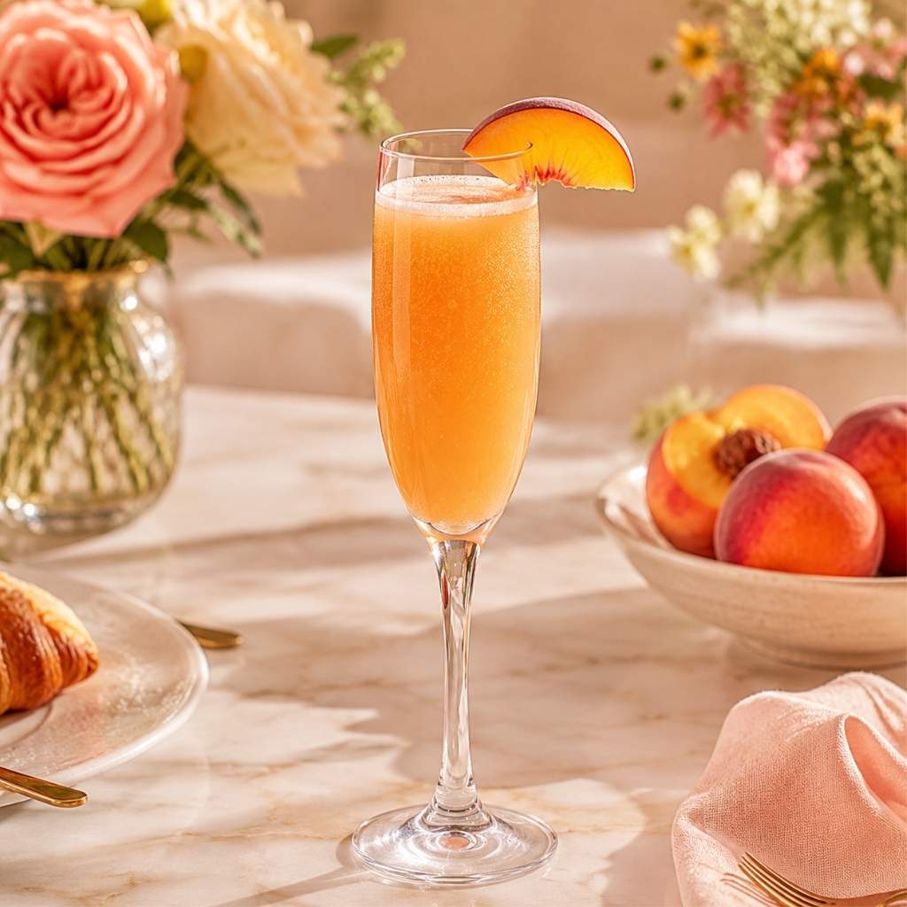 Peach Bellini Spritz