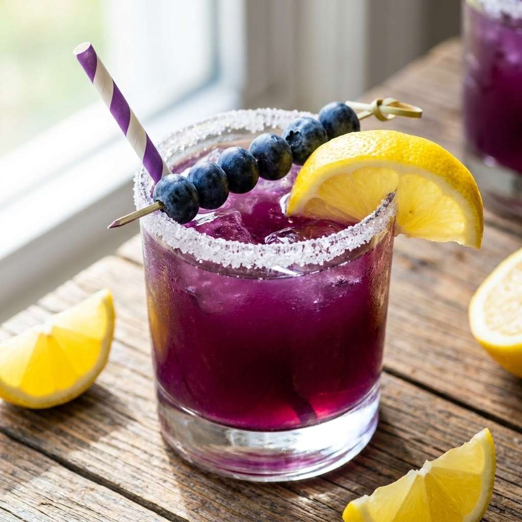 Blueberry Lemon Drop