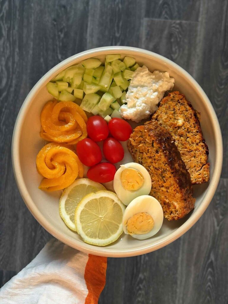 Savory Salmon Loaf Power Bowl