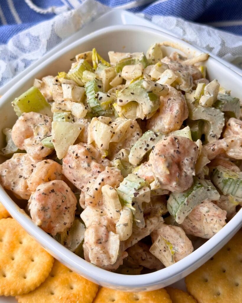 Creamy Shrimp and Celery Salad