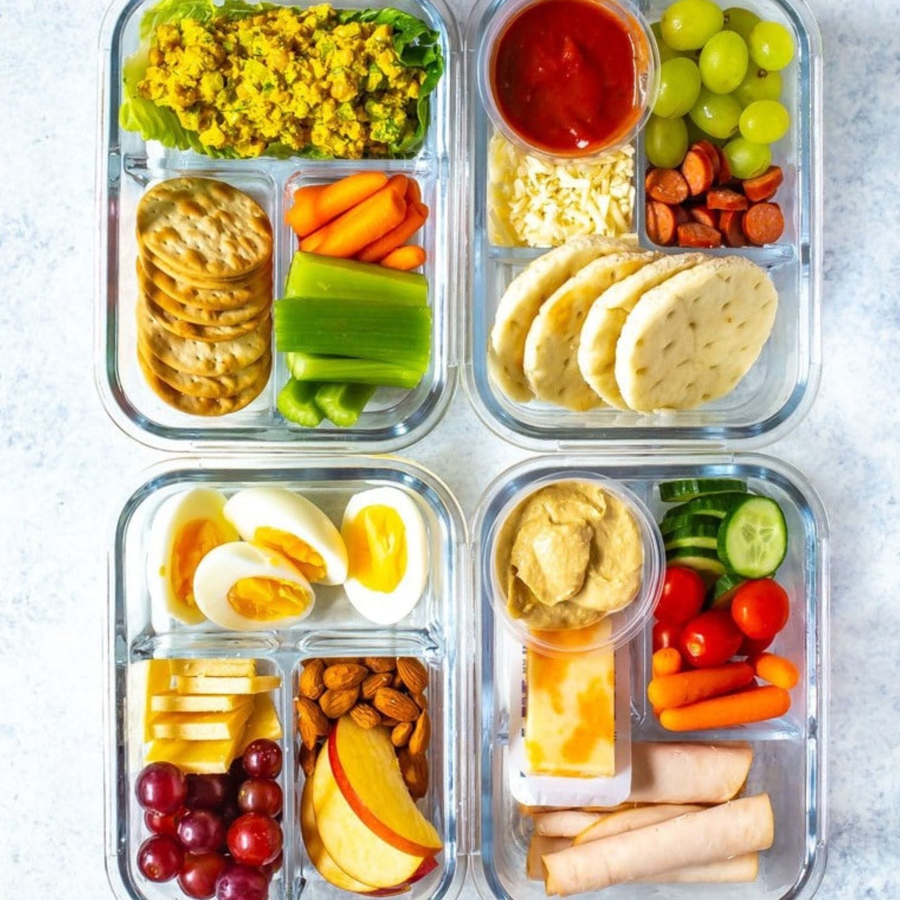 The Four-Day Glass Container Variety Prep