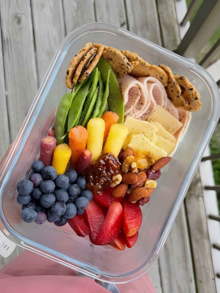 Single-Container Charcuterie with Fig Jam