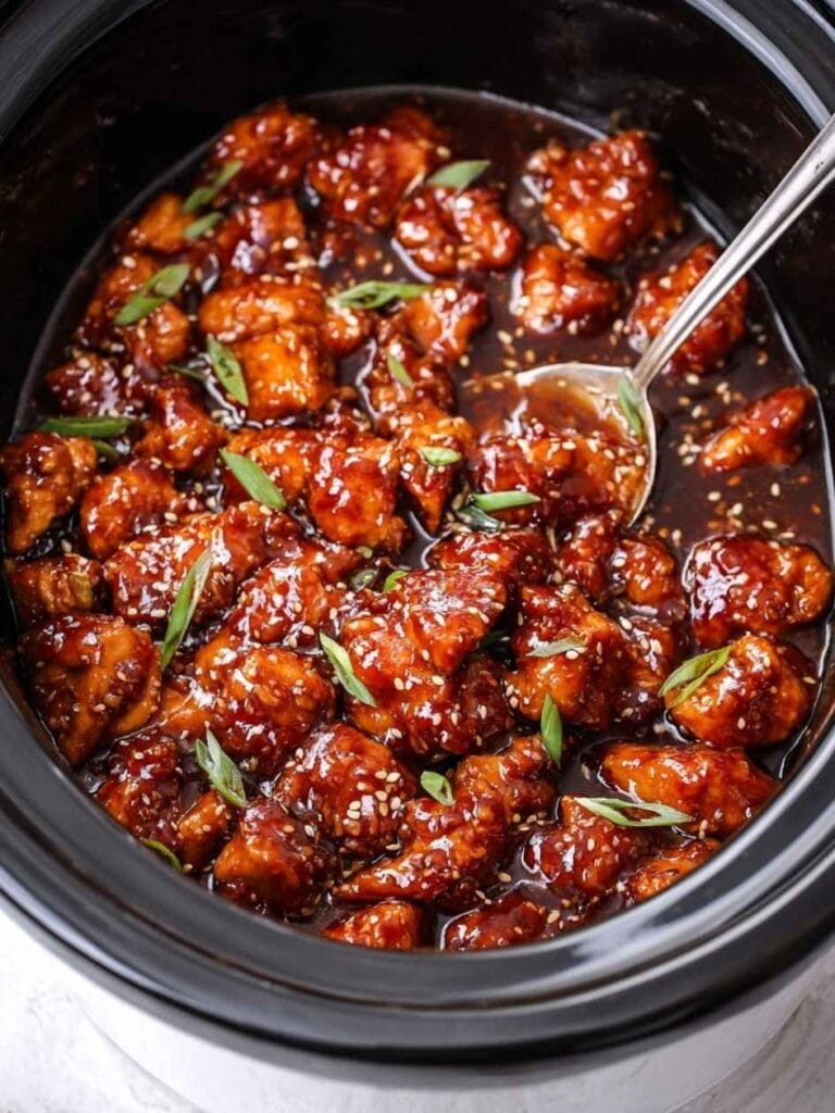 Slow Cooker Honey Sesame Chicken