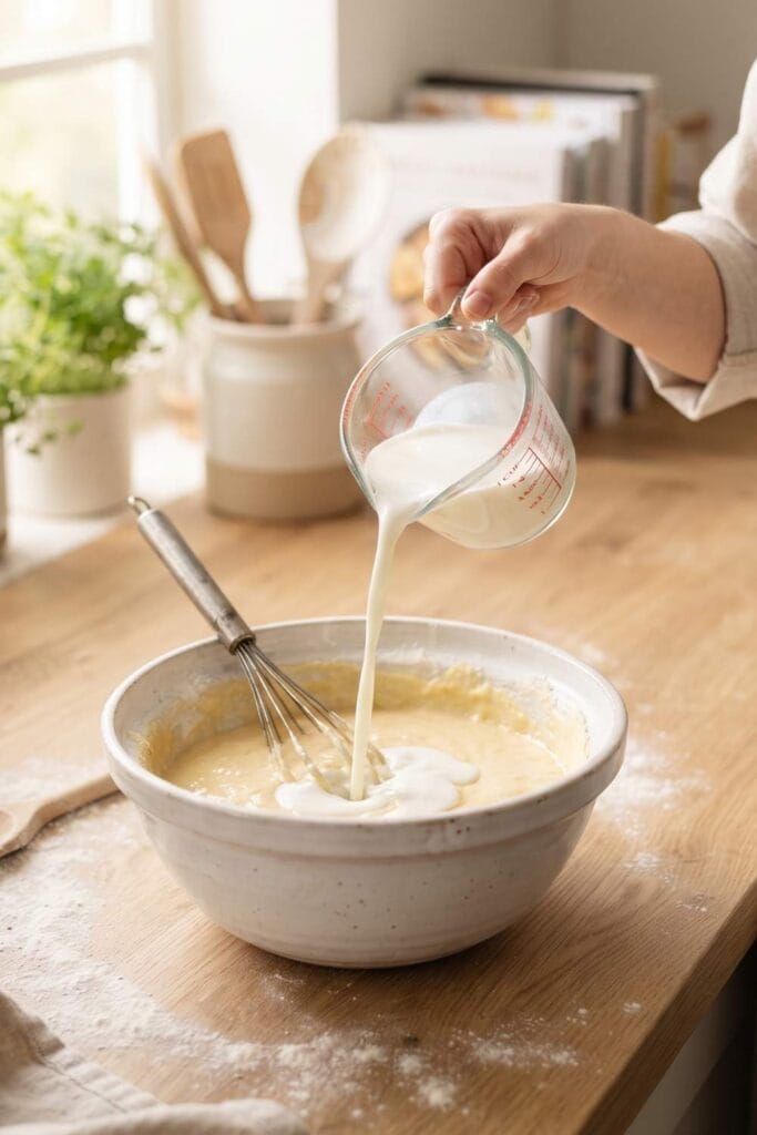 Swap the Water for Whole Milk