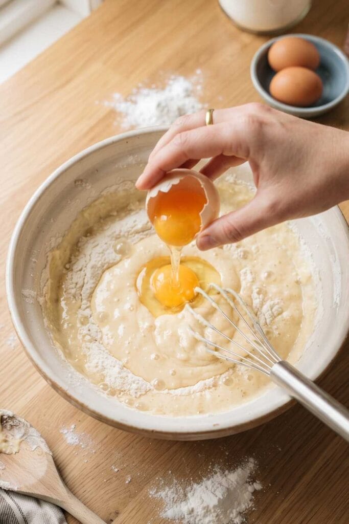 Add One Extra Egg to the Batter
