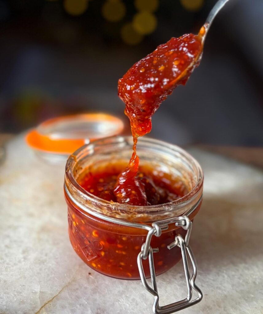 Chunky Sugar-Free Spiced Apple Jam